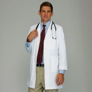Meta - 38" Mens Twill Lab Coat